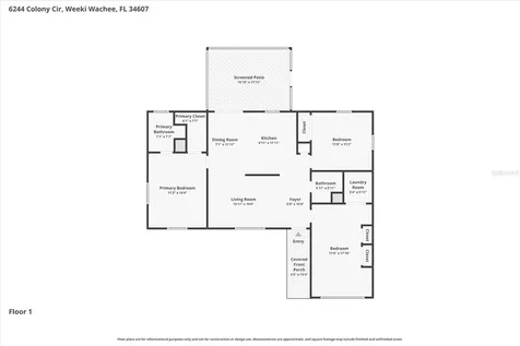 6244 Colony Circle Weeki Wachee FL 34607