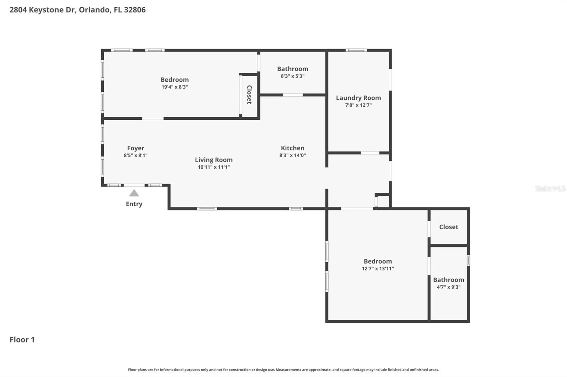 2804 Keystone Drive Orlando FL 32806