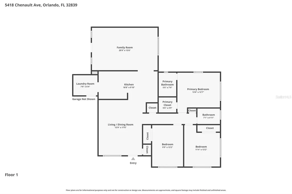 5418 Chenault Avenue Orlando FL 32839