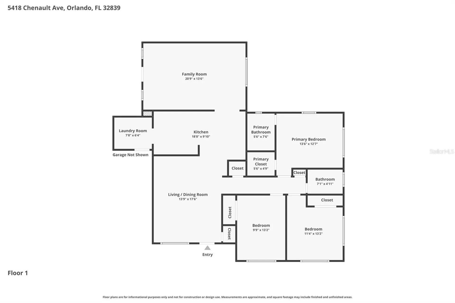 5418 Chenault Avenue Orlando FL 32839