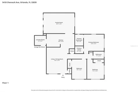 5418 Chenault Avenue Orlando FL 32839