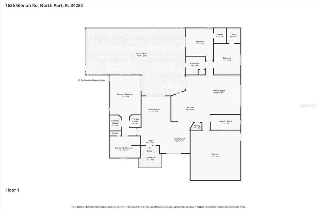 1636 Glenan Road North Port FL 34288