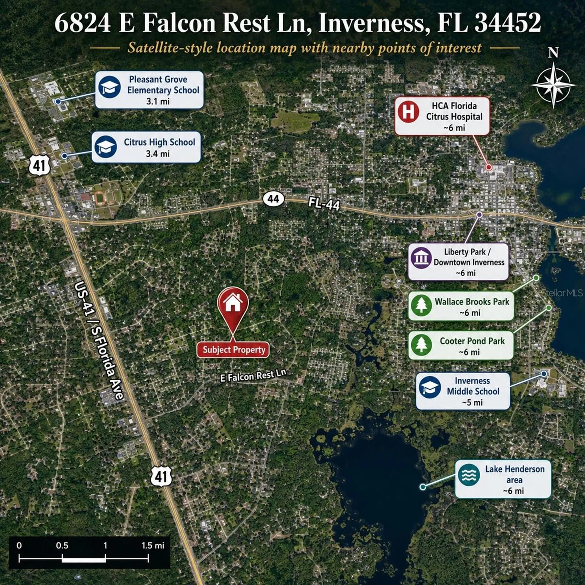 6824 E Falcon Rest Lane Inverness FL 34452