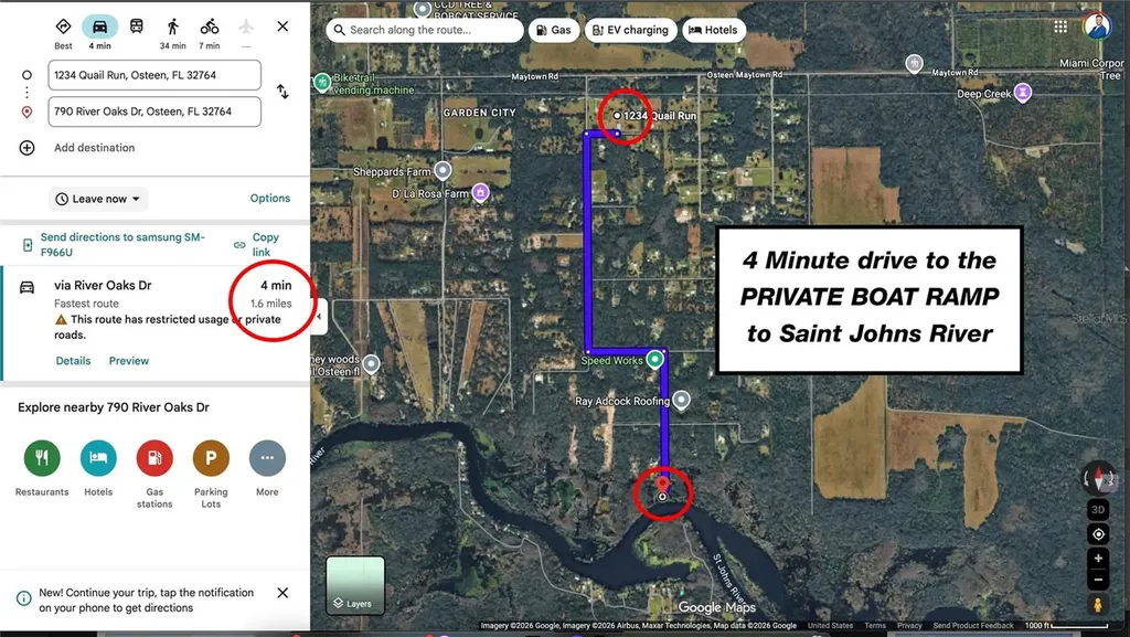 1234 Quail Run Osteen FL 32764