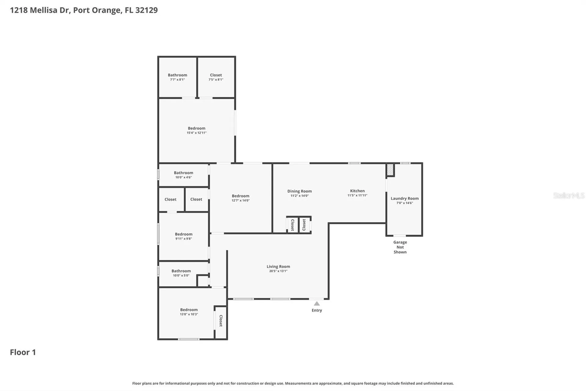 1218 Mellisa Drive Port Orange FL 32129