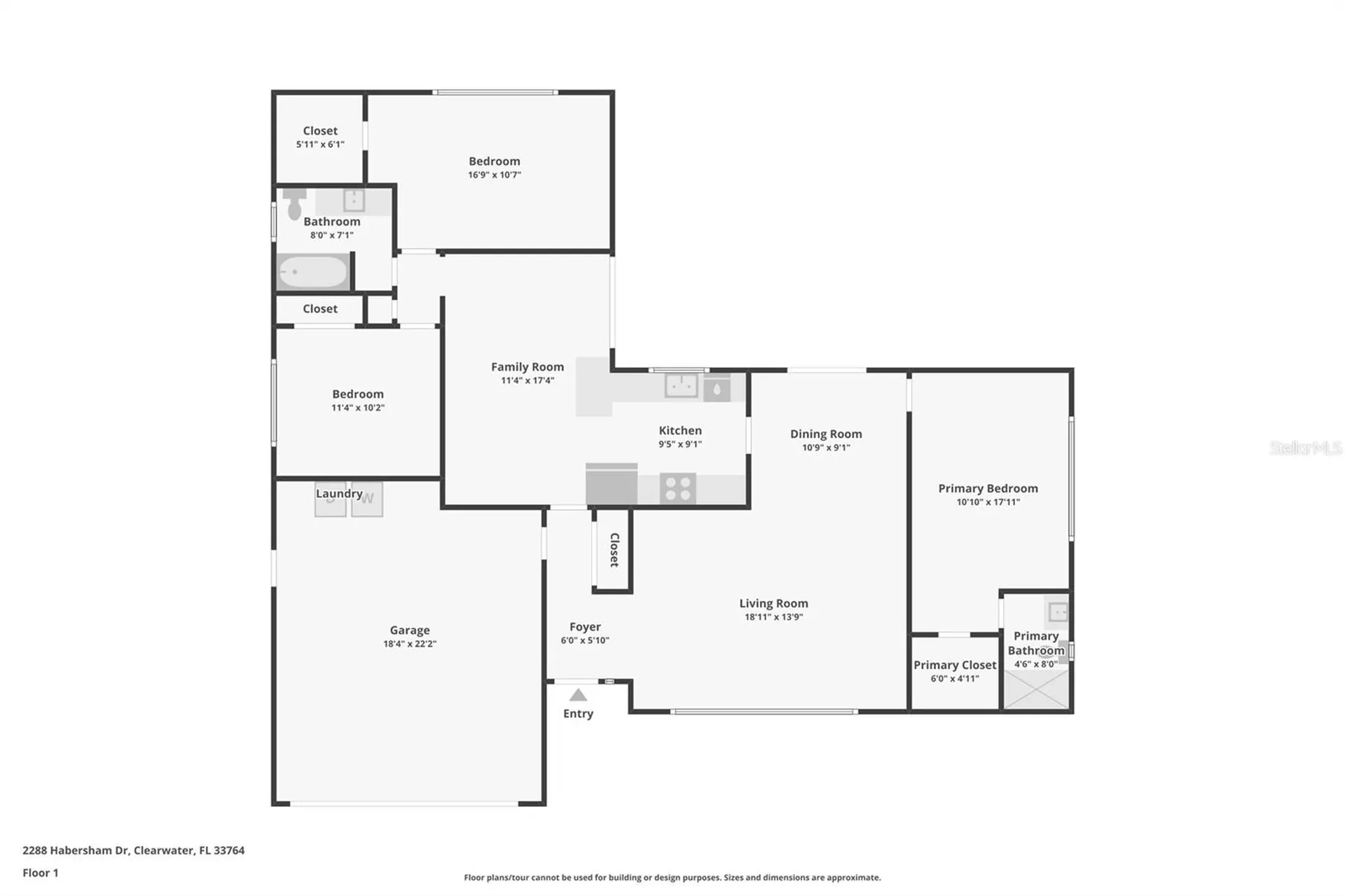 2288 Habersham Drive Clearwater FL 33764