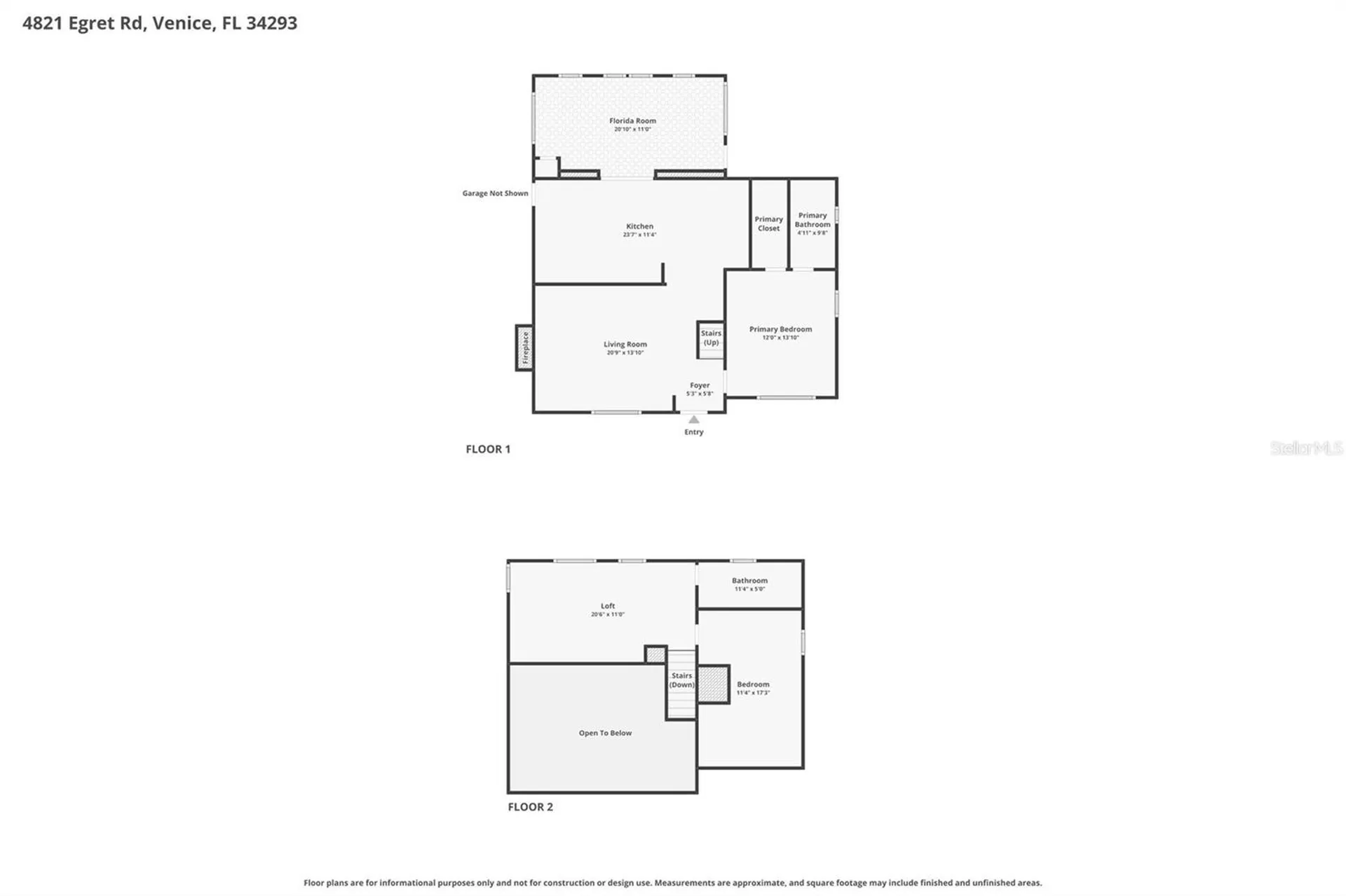 4821 Egret Road Venice FL 34293