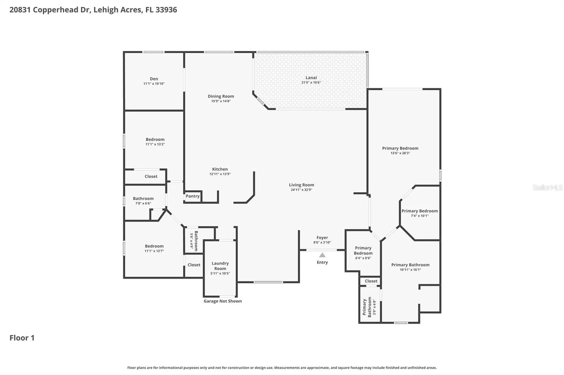 20831 Copperhead Drive Lehigh Acres FL 33936