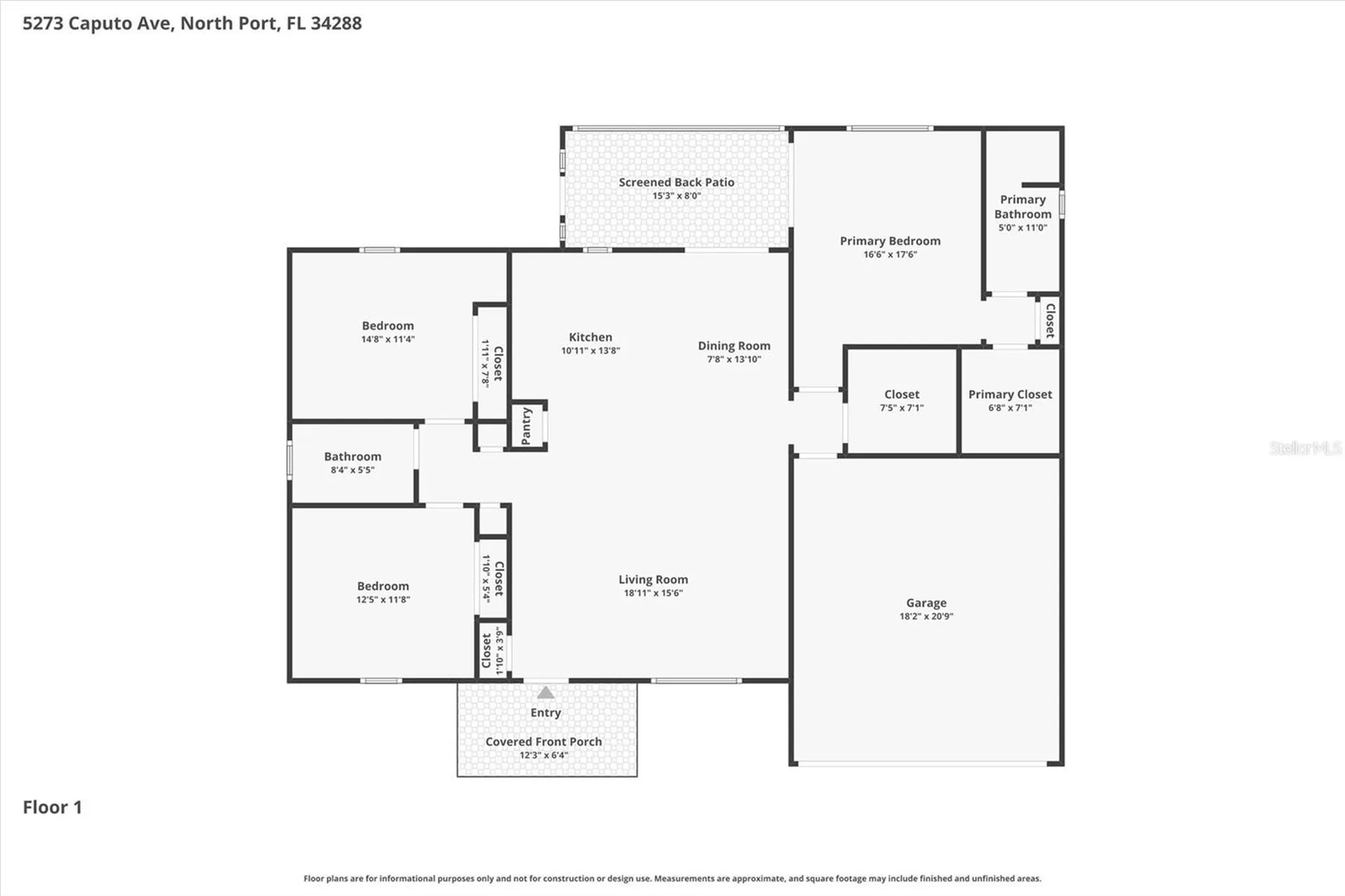 5273 Caputo Avenue North Port FL 34288