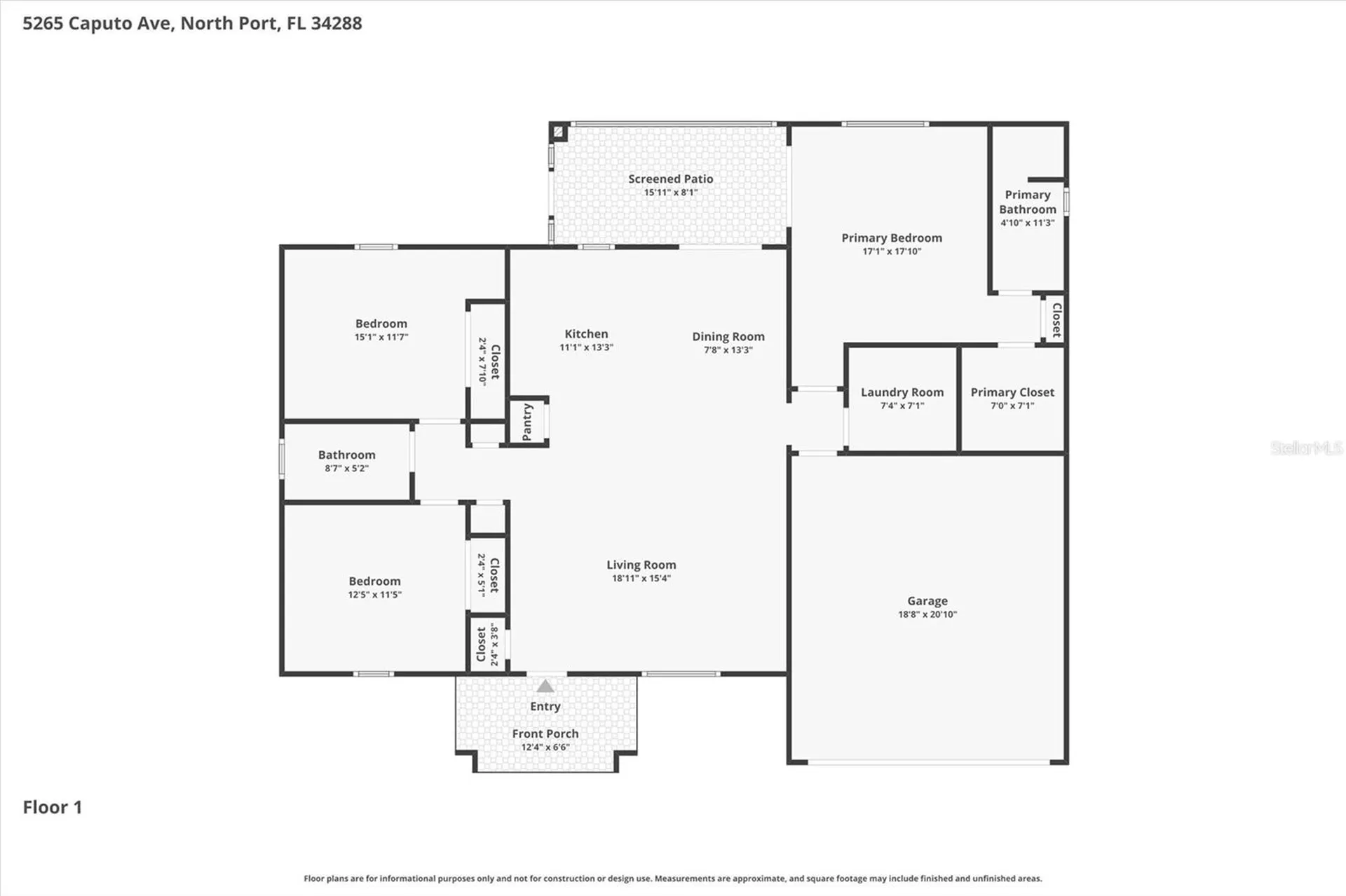 5265 Caputo Avenue North Port FL 34288