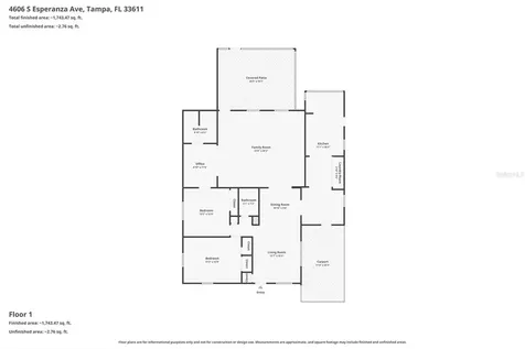 4606 S Esperanza Avenue Tampa FL 33611