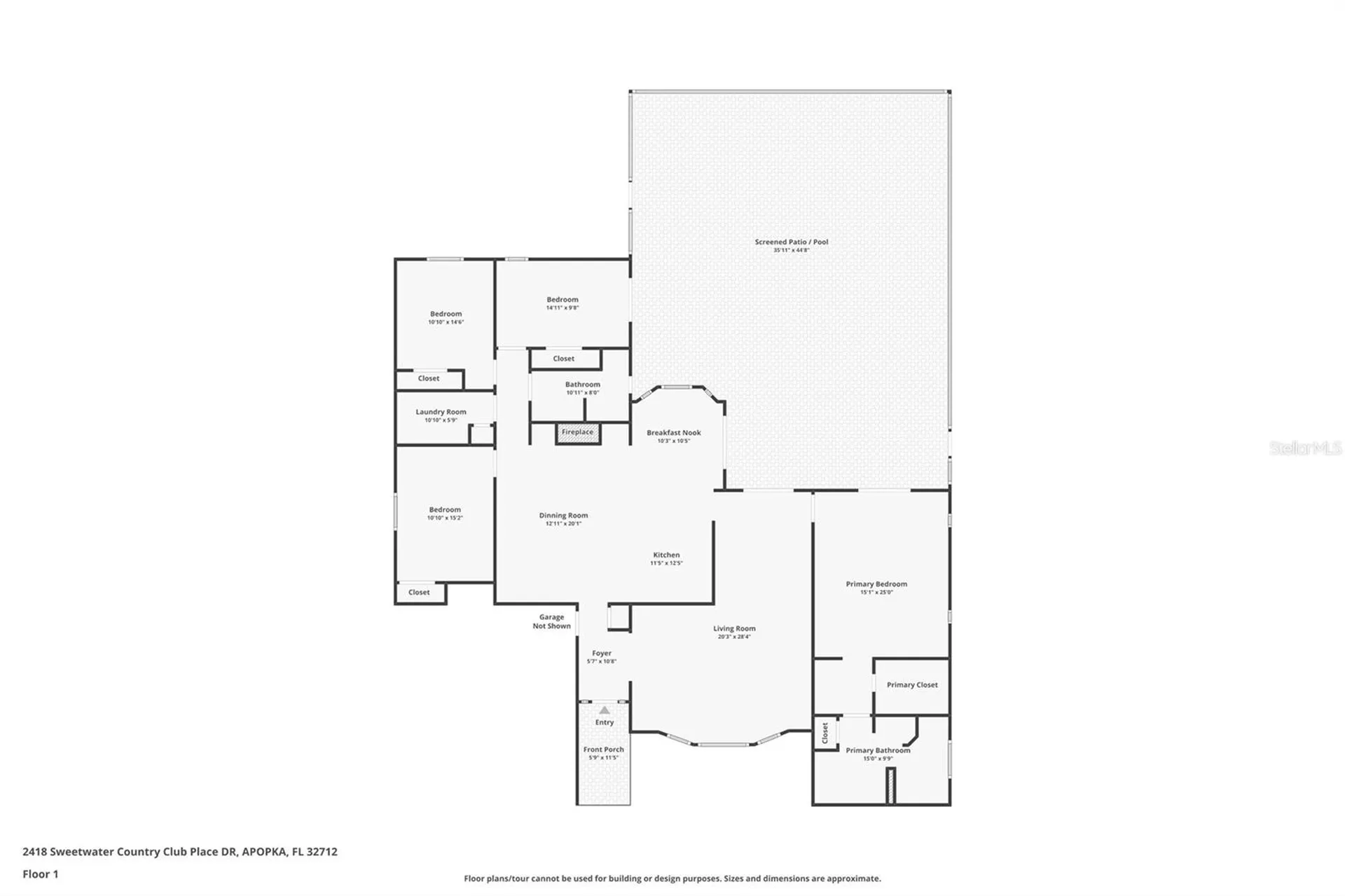 2418 Sweetwater Country Club Place Drive Apopka FL 32712
