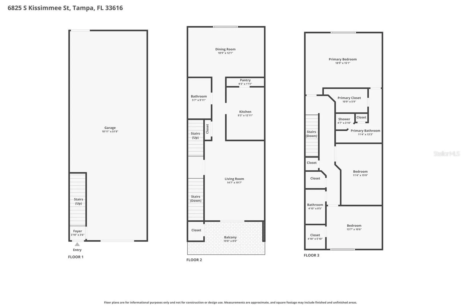 6825 S Kissimmee Street Tampa FL 33616