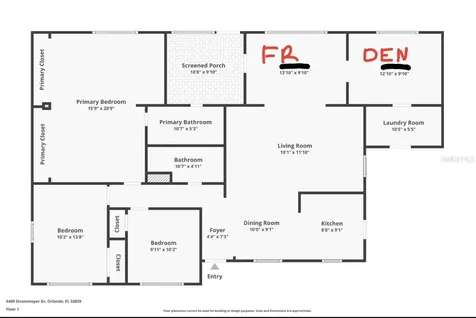 5409 Stratemeyer Drive Orlando FL 32839