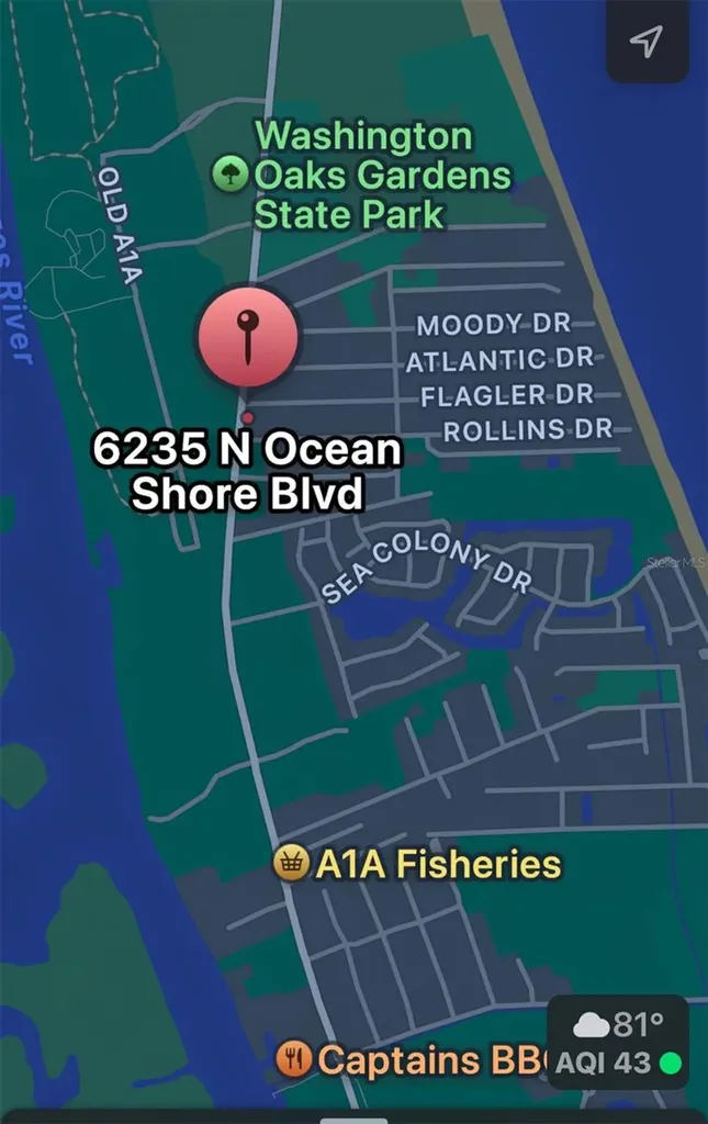 6235 N Ocean Shore Boulevard Palm Coast FL 32137