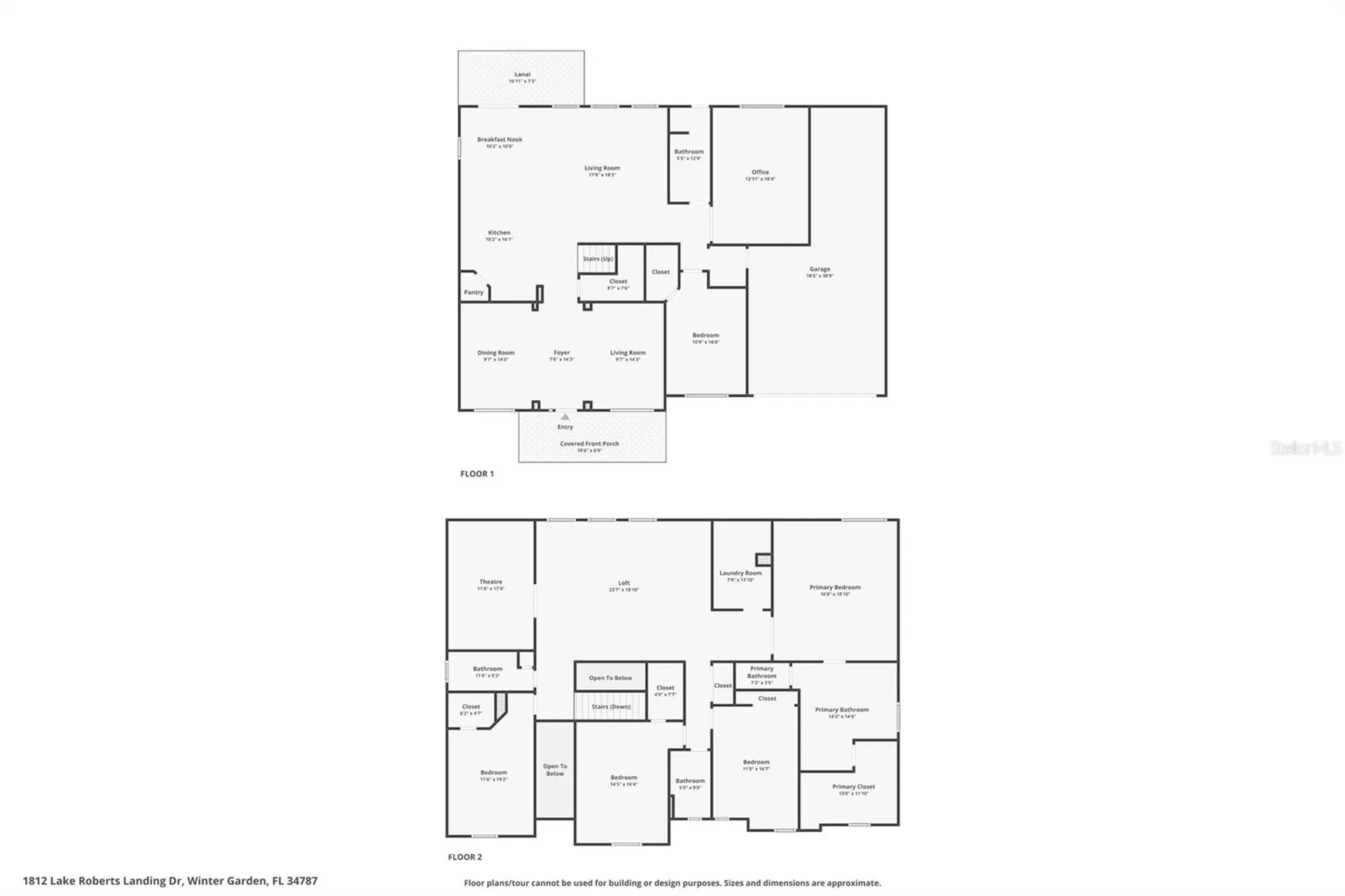 1812 Lake Roberts Landing Drive Winter Garden FL 34787