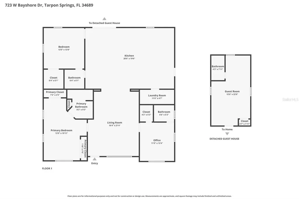 723 W Bayshore Drive Tarpon Springs FL 34689