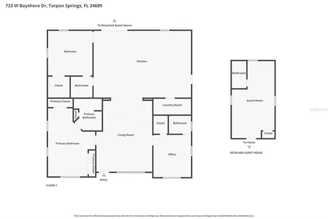 723 W Bayshore Drive Tarpon Springs FL 34689