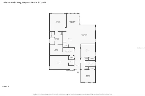 246 Azure Mist Way Daytona Beach FL 32124