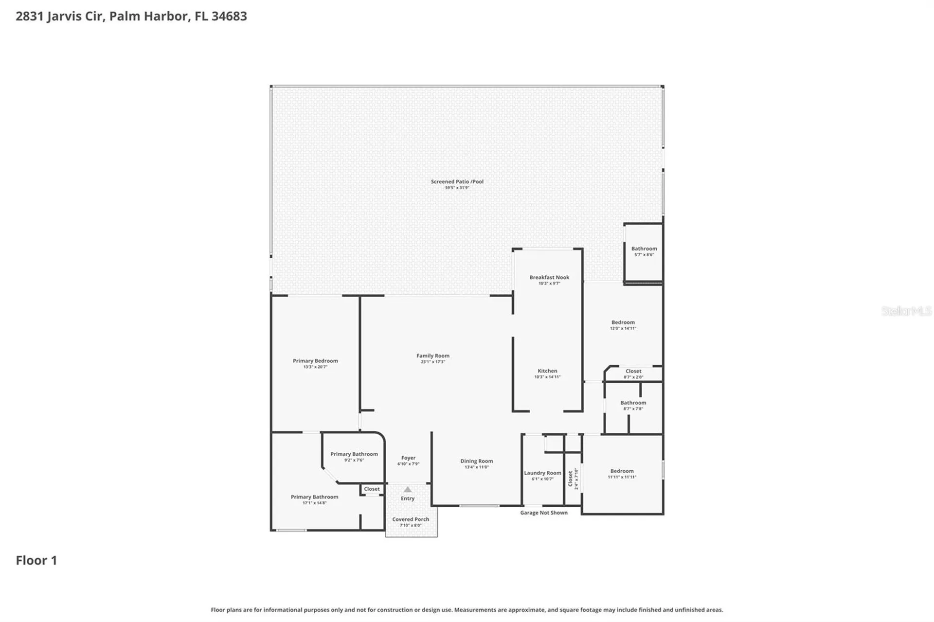 2831 Jarvis Circle Palm Harbor FL 34683