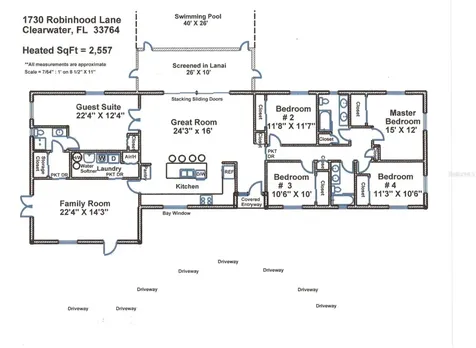 1730 Robinhood Lane Clearwater FL 33764