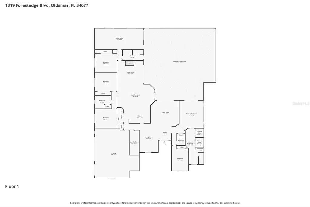 1319 Forestedge Boulevard Oldsmar FL 34677