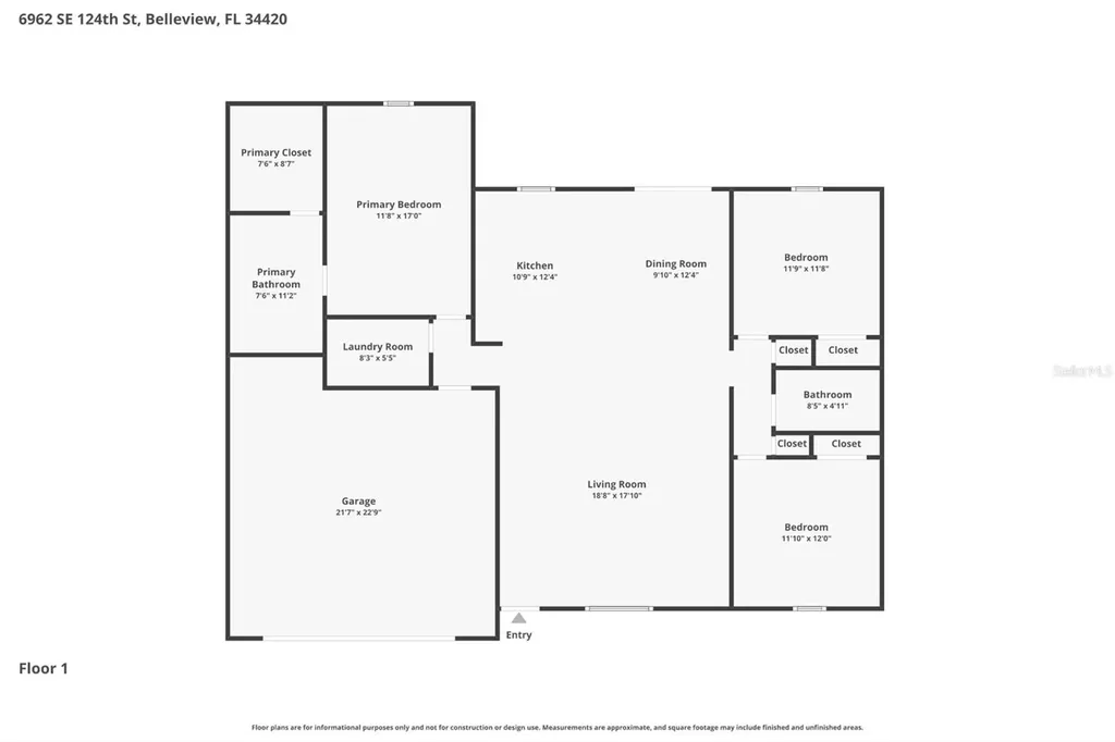 6962 SE 124th Street Belleview FL 34420