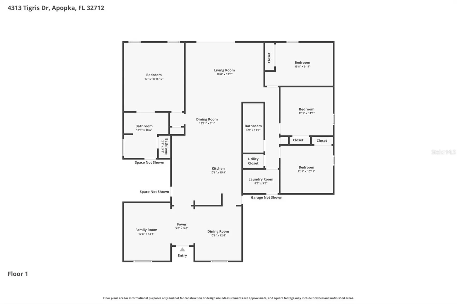 4313 Tigris Drive Apopka FL 32712