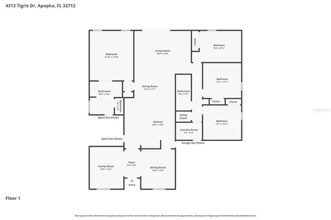 4313 Tigris Drive Apopka FL 32712