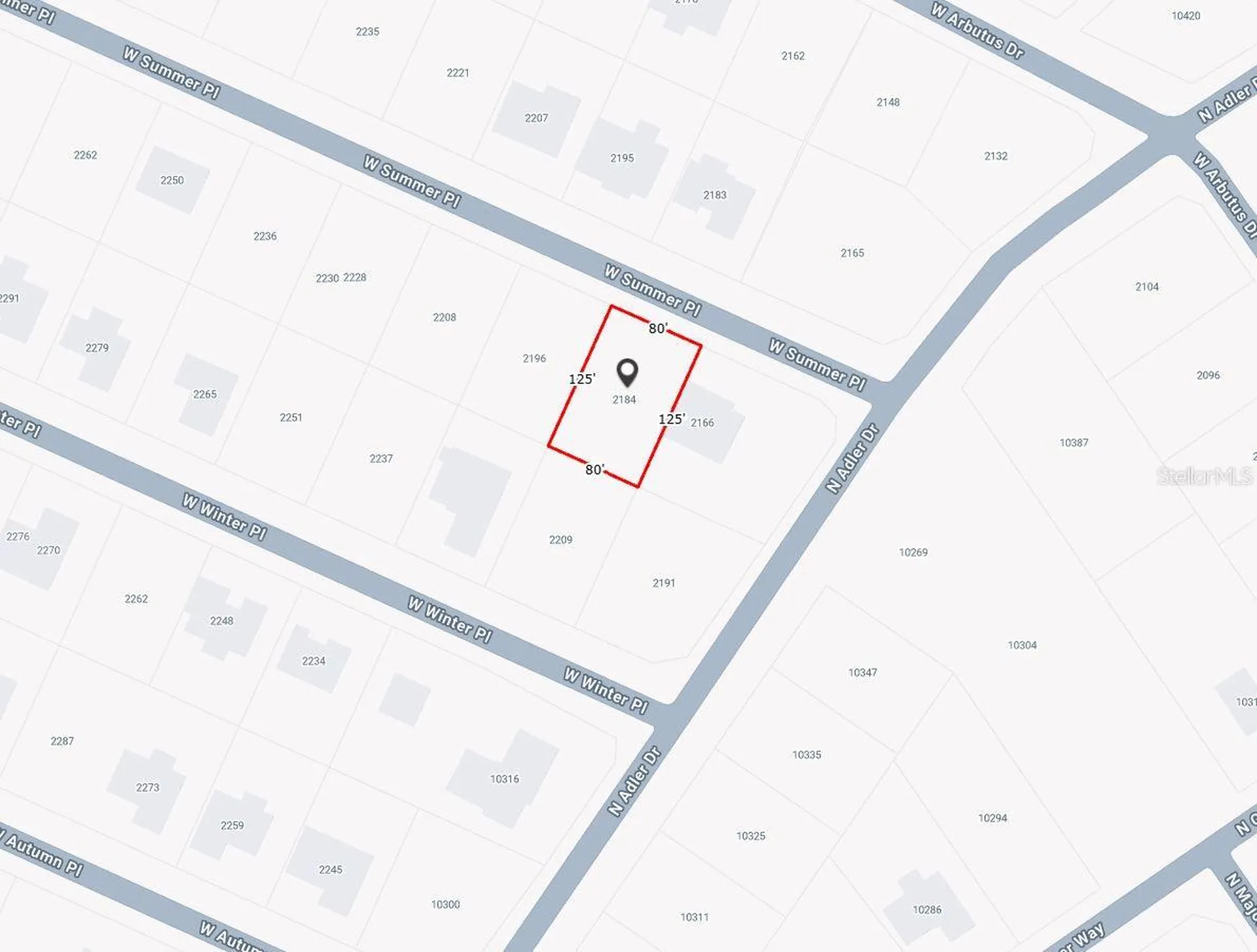 2184 W Summer Place Citrus Springs FL 34434