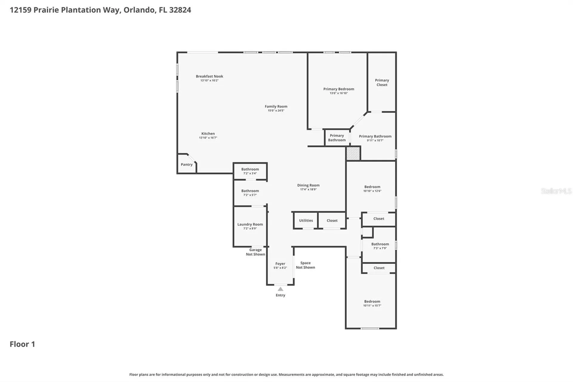 12159 Prairie Plantation Way Orlando FL 32824