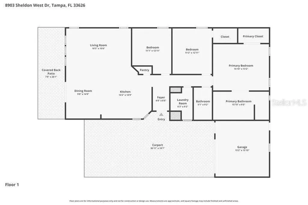 8903 Sheldon West Drive Tampa FL 33626