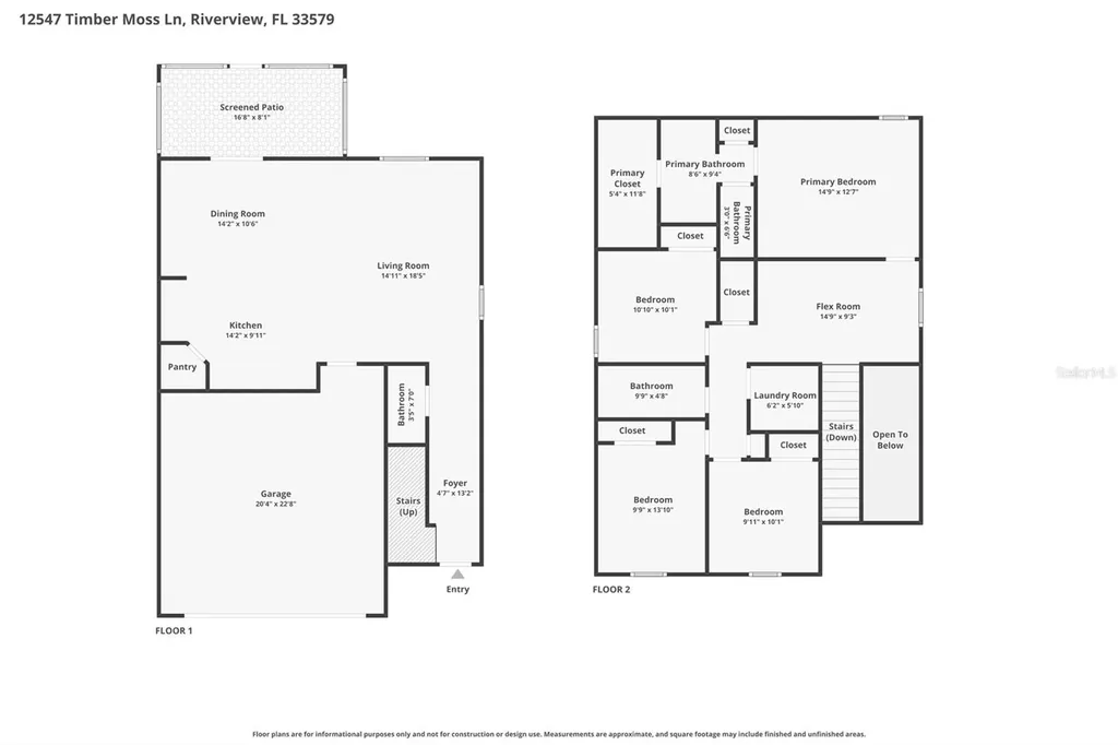 12547 Timber Moss Lane Riverview FL 33579