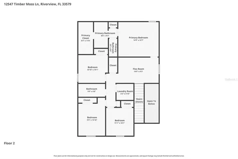 12547 Timber Moss Lane Riverview FL 33579
