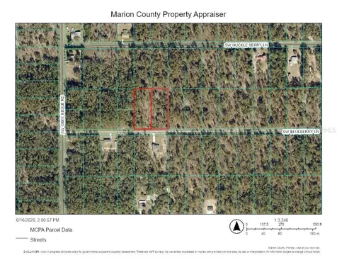 0 SW Blueberry Lane Dunnellon FL 34431