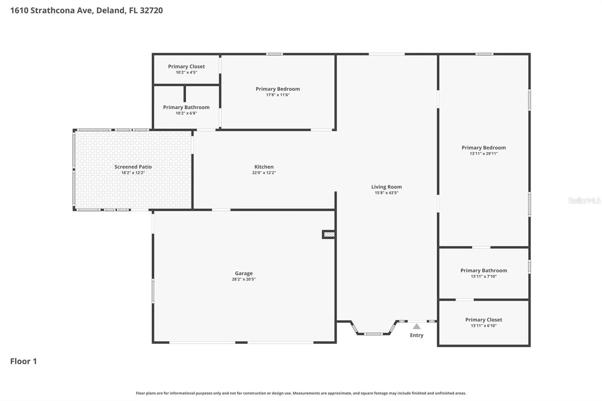 1610 Strathcona Avenue Deland FL 32720