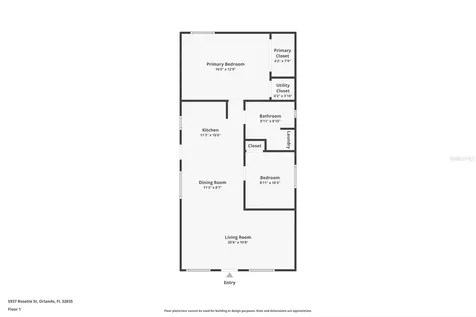 5937 Rosette Street Orlando FL 32835