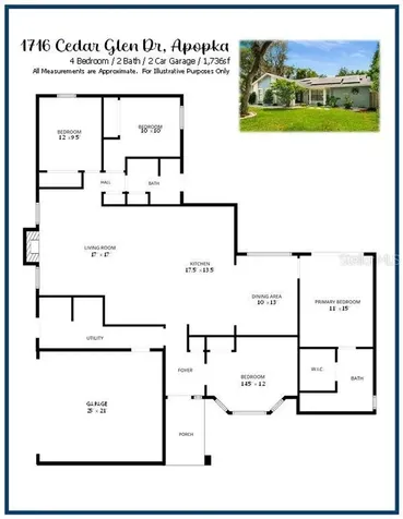 1716 Cedar Glen Drive Apopka FL 32712