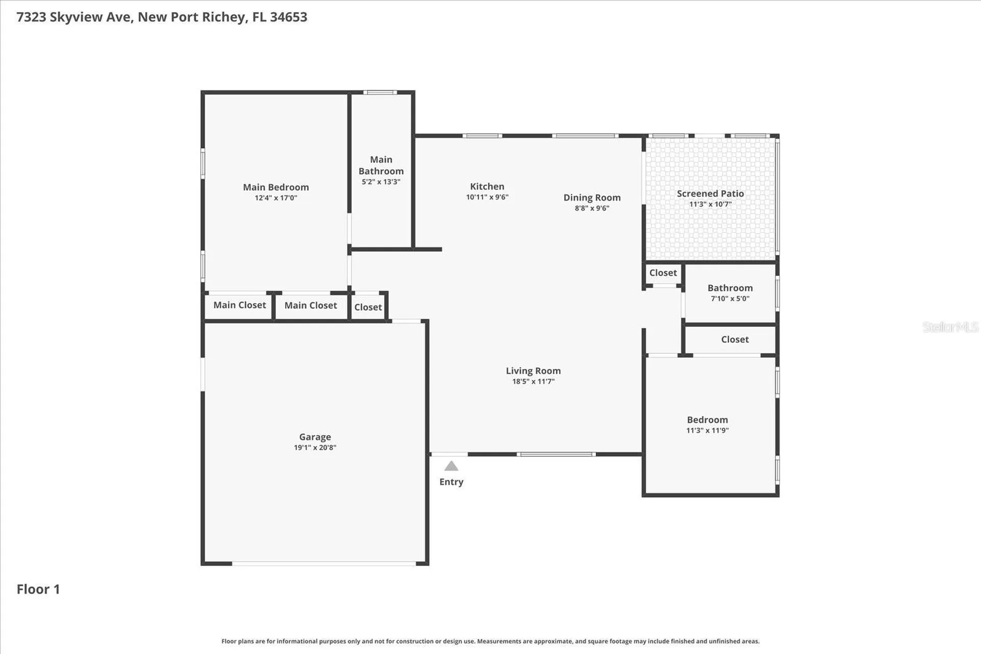 7323 Skyview Avenue New Port Richey FL 34653