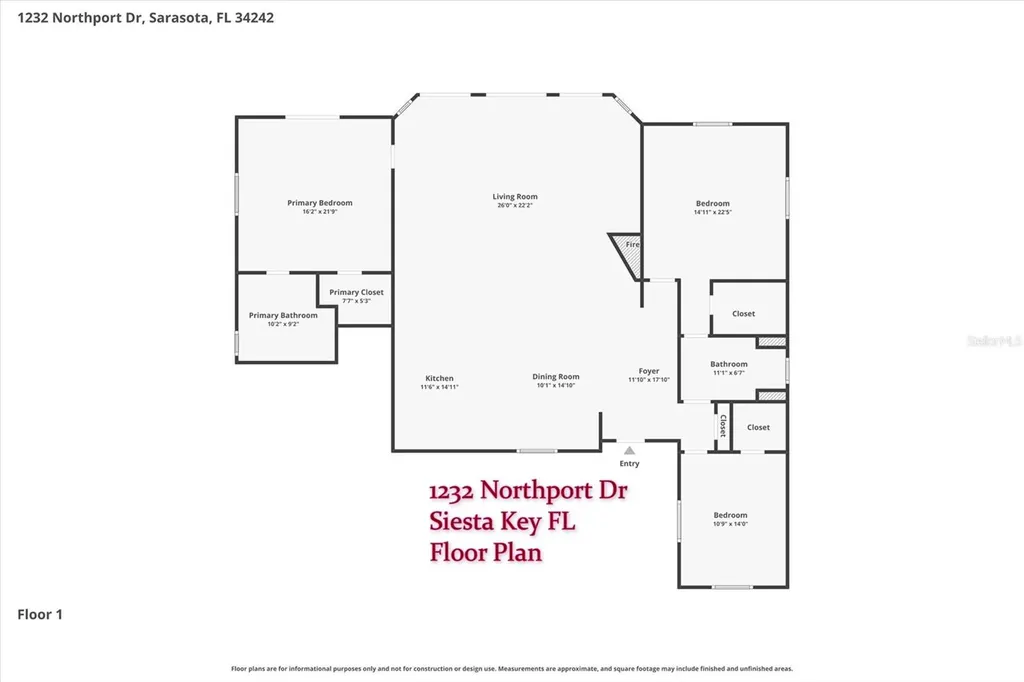 1232 Northport Drive Sarasota FL 34242