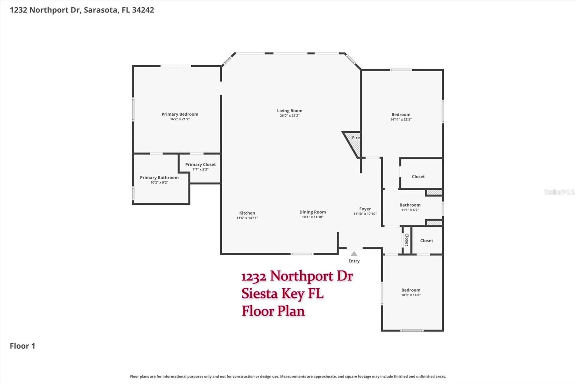 1232 Northport Drive Sarasota FL 34242
