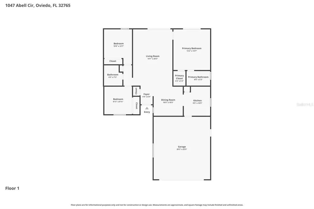1047 Abell Circle Oviedo FL 32765