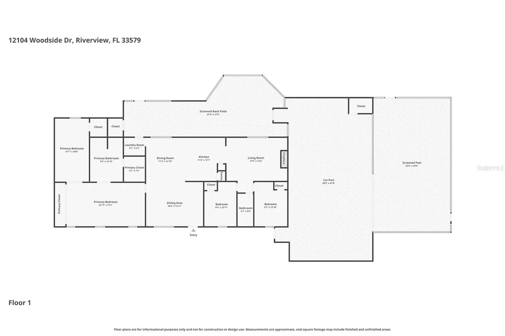 12104 Woodside Drive Riverview FL 33579
