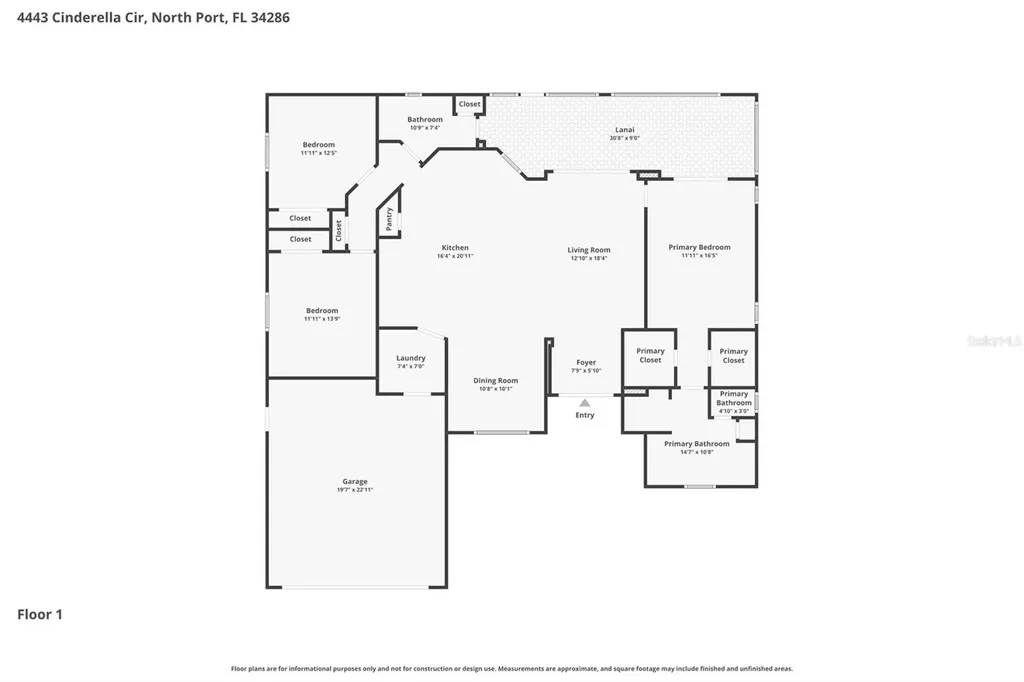 4443 Cinderella Circle North Port FL 34286