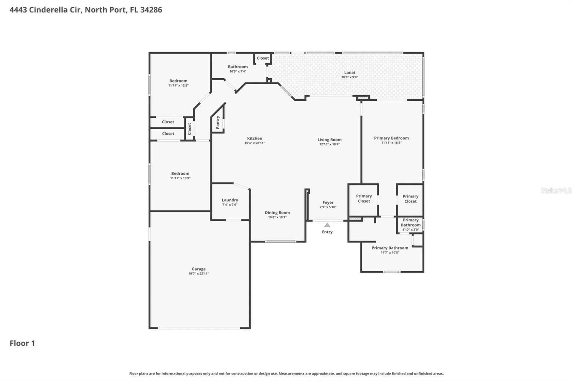 4443 Cinderella Circle North Port FL 34286