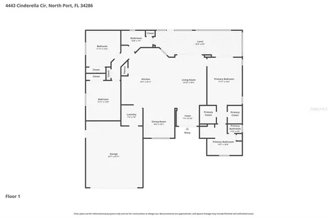 4443 Cinderella Circle North Port FL 34286