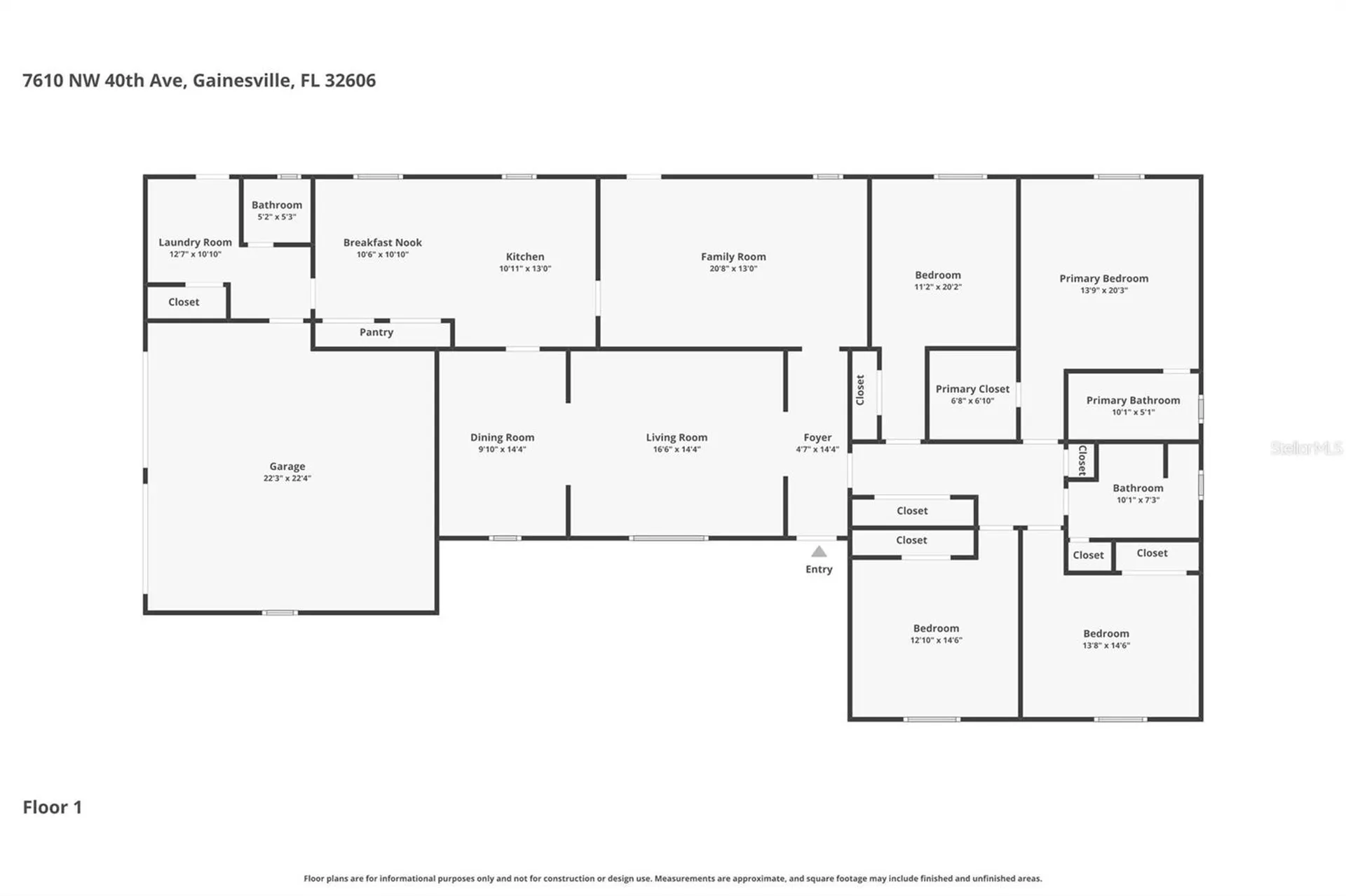7610 NW 40th Avenue Gainesville FL 32606