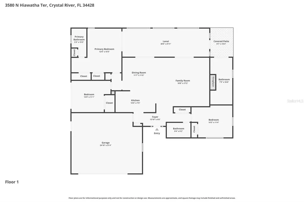 3580 N Hiawatha Terrace Crystal River FL 34428