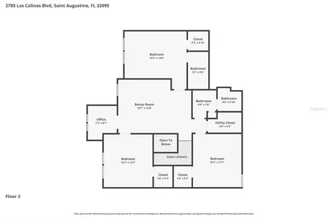2785 Las Calinas Boulevard St Augustine FL 32092