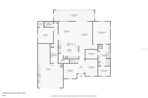 17407 Bella Nova Drive Orlando FL 32820